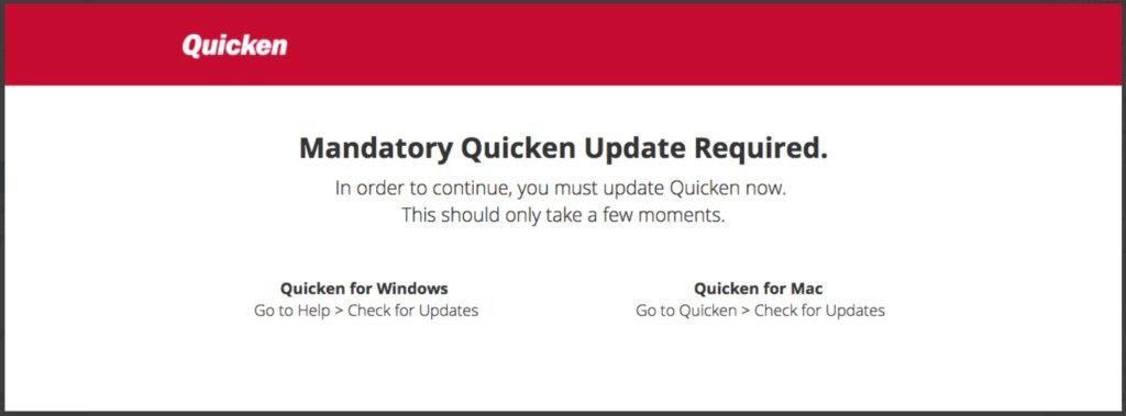 upgrading from quicken for mac to windows